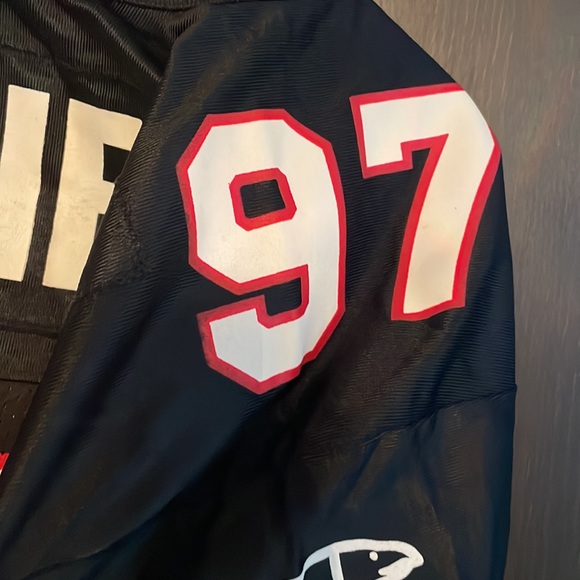 atlanta falcons vintage jersey #97 Bennett size 40 - Picture 8 of 9
